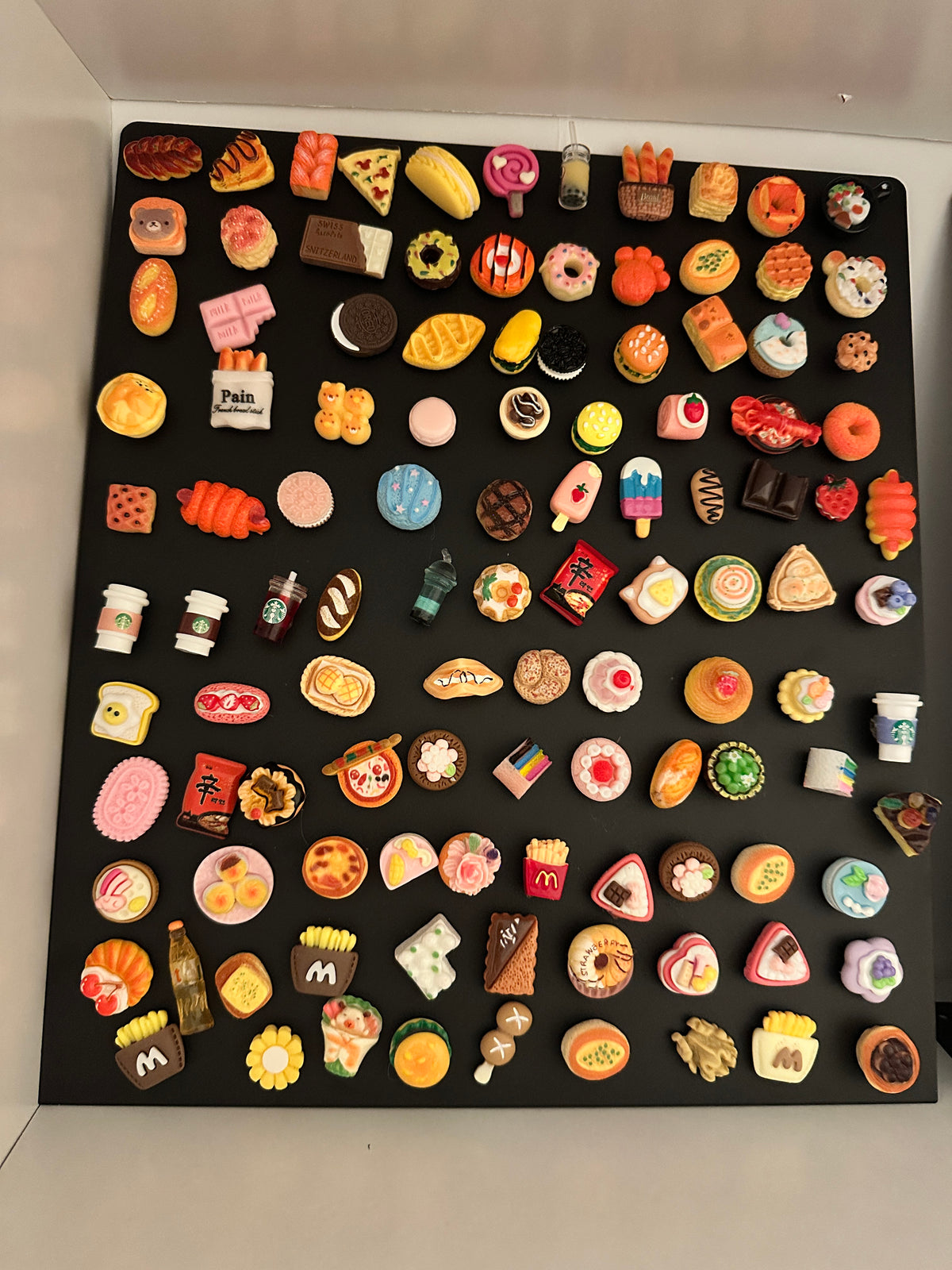 Small Food Magnets – Handmade Miniature Treats (Pack of 10)
